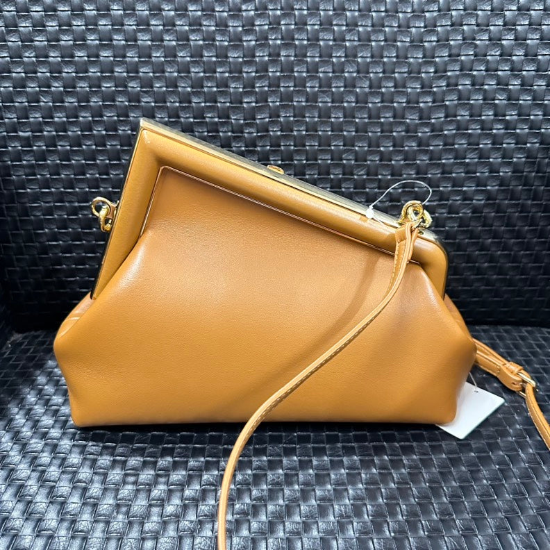 Fendi First Leather Crossbody Bag Small - ShopShops