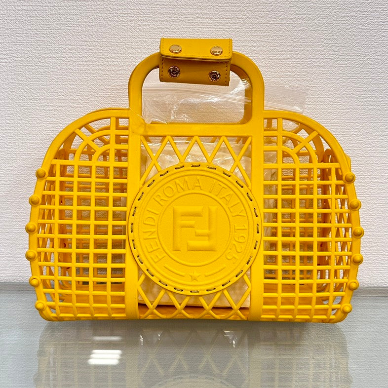 Fendi Recycled Plastic Basket Bag - ShopShops