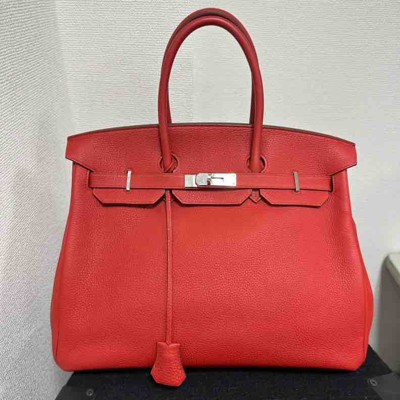 Hermès Birkin 35 Togo Leather Vermillion T 2015（Payment 2/2） - ShopShops