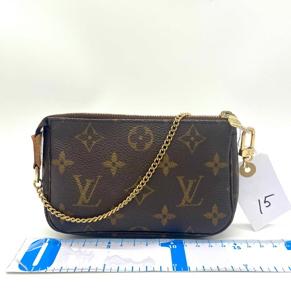 Louis Vuitton Monogram Canvas Mini Pochette Accessoires Bag - ShopShops