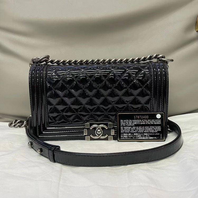 Chanel Leboy Bag, Patent - ShopShops