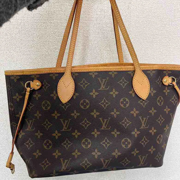 LOUIS VUITTON Monogram Neverfull GM Tote Bag, Brown, Coated Canvas - ShopShops