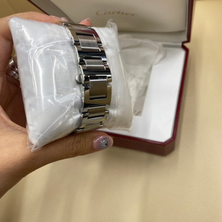 Cartier Watch Lm Auto 42mm 18cm With Full Set - ShopShops