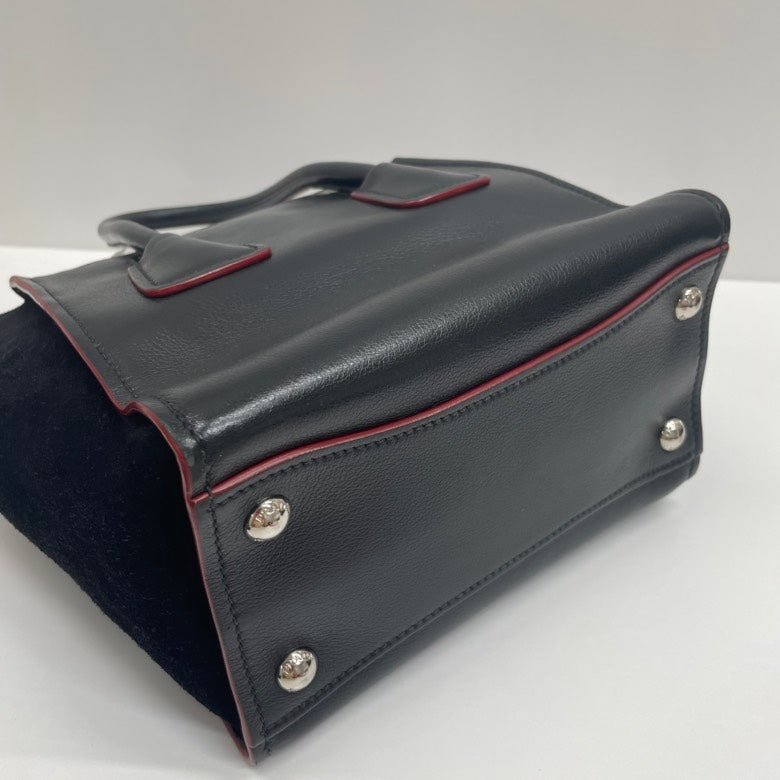 Prada Twin Pocket Tote Bag, Black, Leather - ShopShops
