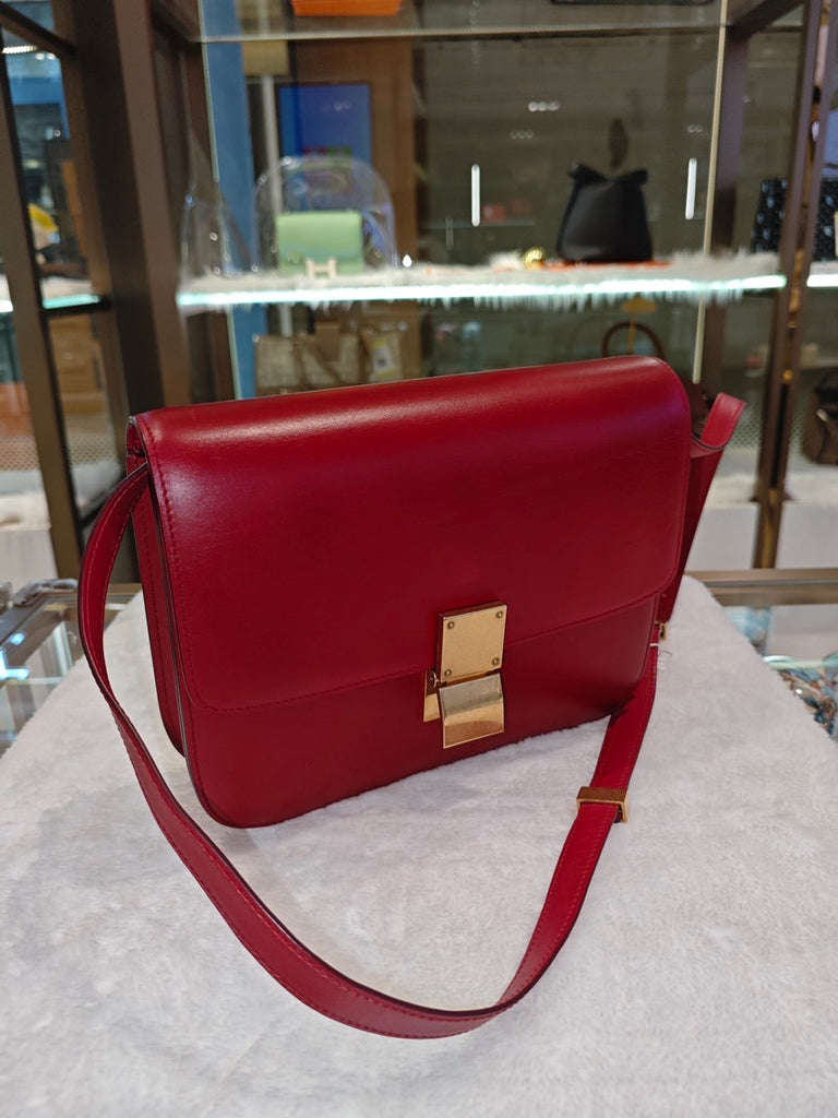 Celine Classic Box Bag Smooth Leather - ShopShops