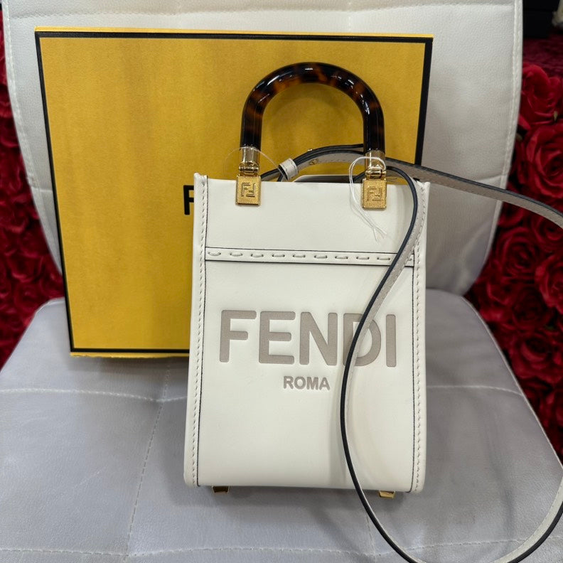 Fendi Sunshine Mini 2Way Bag - ShopShops