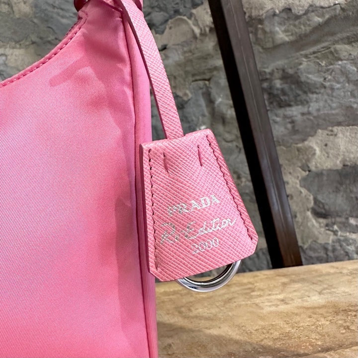 Prada Pink Tessuto Re-Edition 2000 Mini Bag - ShopShops
