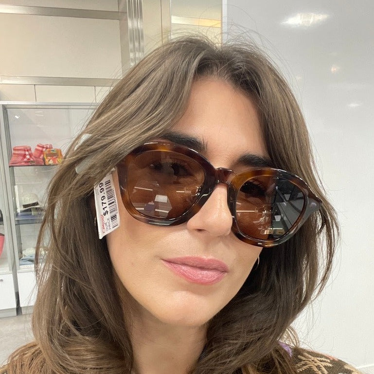 Celine Tortoise Round Sunglasses, Brand New - ShopShops
