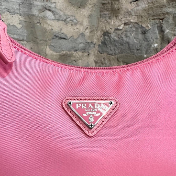 Prada Pink Tessuto Re-Edition 2000 Mini Bag - ShopShops