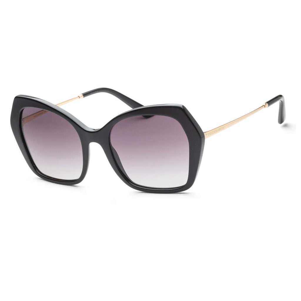 Dolce & Gabbana Women's Fashion DG4399-501-8G 56mm Black Sunglasses - ShopShops
