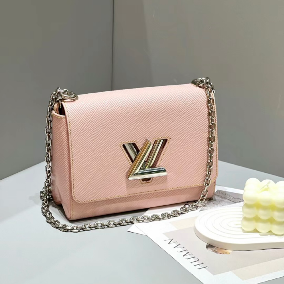Louis Vuitton Twist Handbag Epi Leather MM - ShopShops