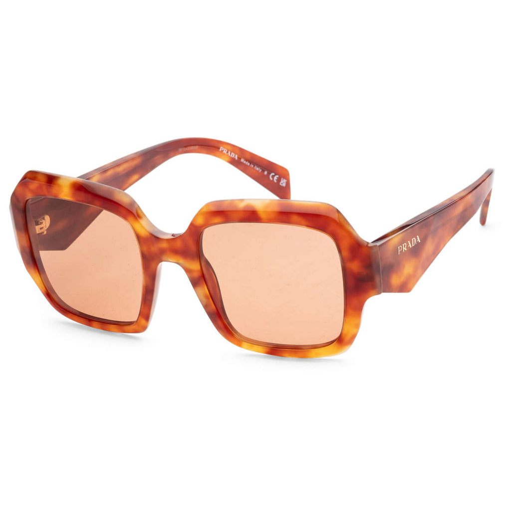 Prada Women's PR-28ZS-10L07V-53 Fashion Light Tortoise Sunglasses - ShopShops