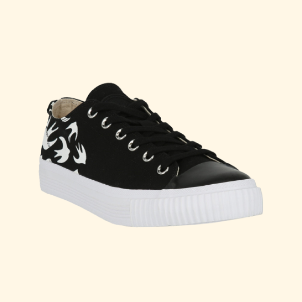 McQ Alexander McQueen Swallows Low-Top Sneakers, Brand New - ShopShops