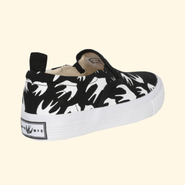 McQ Alexander McQueen Swallows Slip-On Sneakers, Brand New - ShopShops