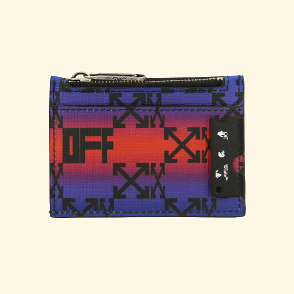 Off-White Ombre Monogram Wallet, Brand New - ShopShops
