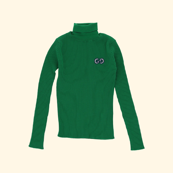 Gucci Logo Turtleneck Sweater, Brand New - ShopShops