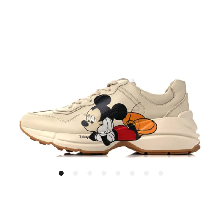 GUCCI Disney Mickey Mouse Sneakers (preorder two weeks), BRAND NEW - ShopShops
