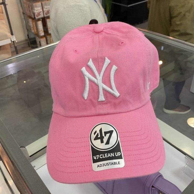 Yankee Womens Baseball Cap Pink - ShopShops