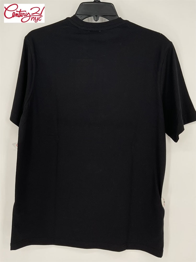 Burberry Mens Globe T-Shirt Black C1000377410000 - ShopShops
