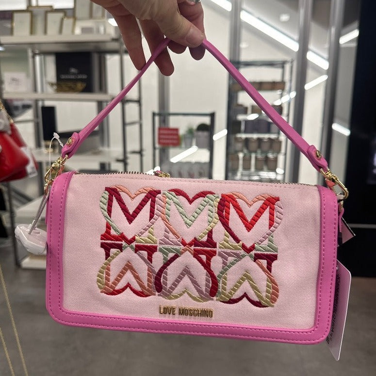 Love Moschino Shoulder Bag Pink - ShopShops