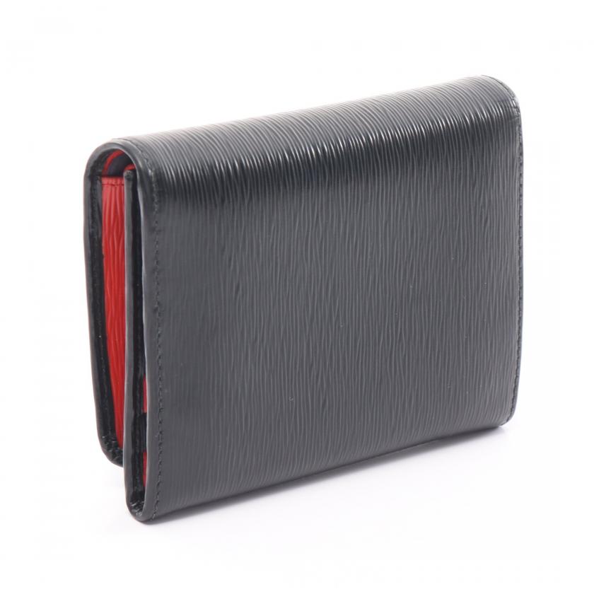 Pre-Loved Prada Vitello Move Trifold Wallet Leather Black 884057 - ShopShops