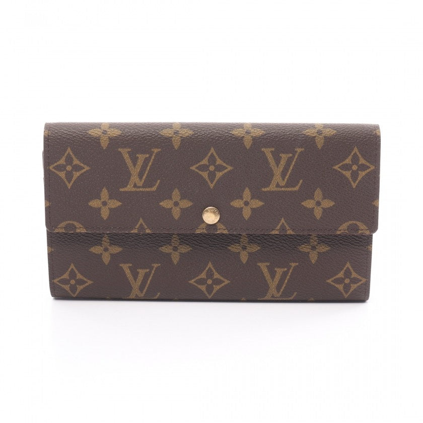 Preloved Louis Vuitton Monogram Long Wallet 776876 - ShopShops