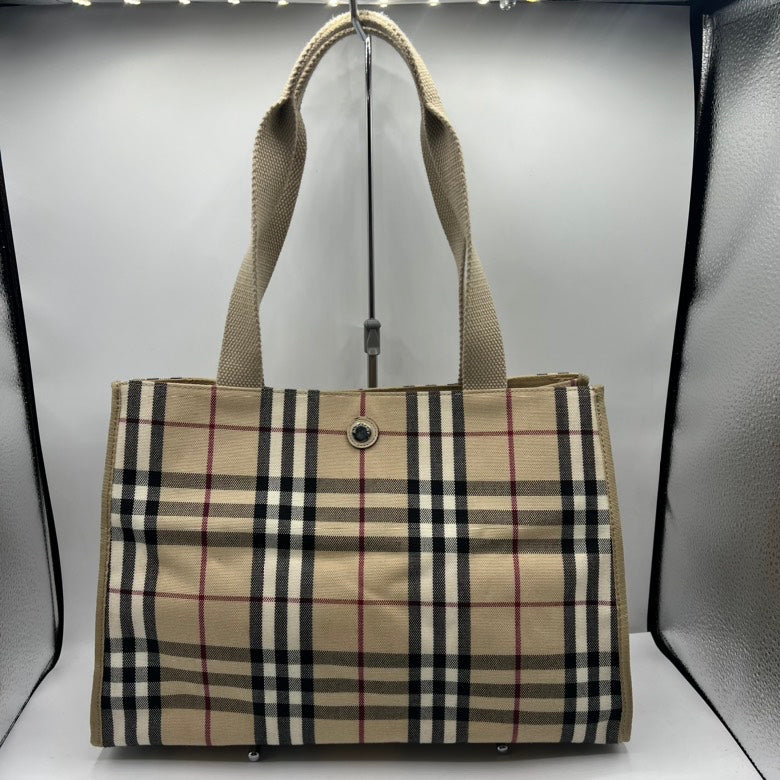 PreLoved Burberry Tote Bag - ShopShops