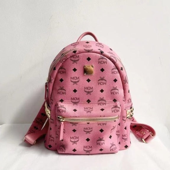 PreLoved MCM Pink Backpack Small - ShopShops