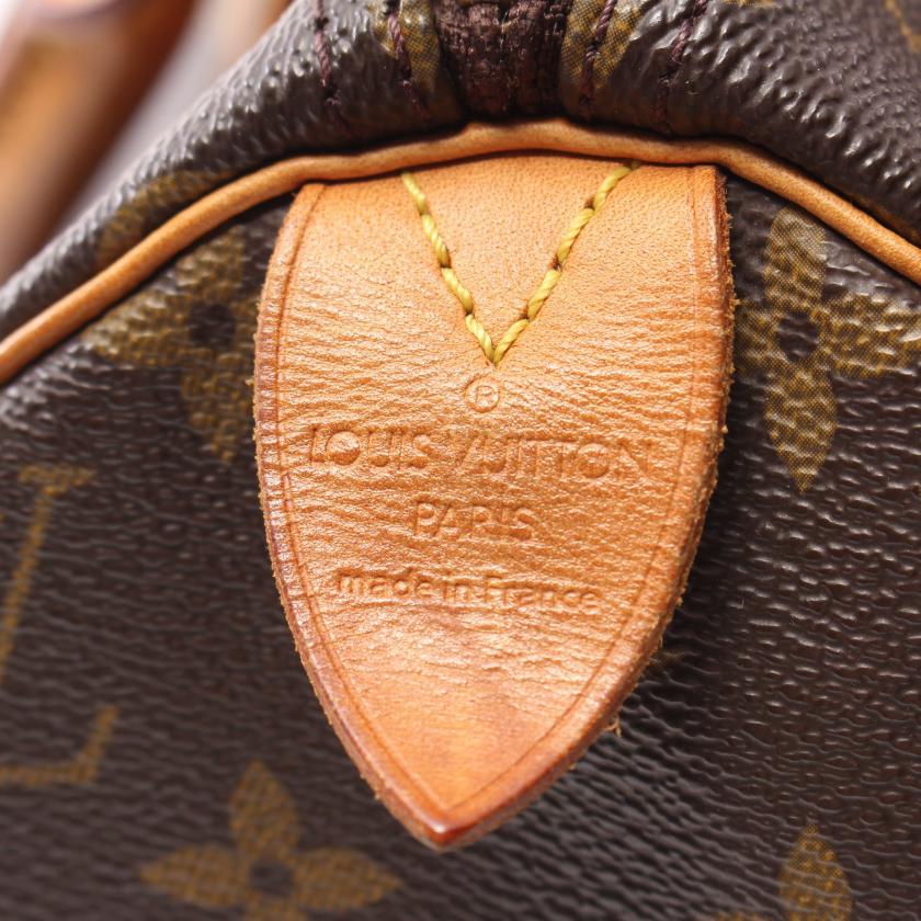 Louis Vuitton Speedy 30 Monogram Handbag,Brown - ShopShops