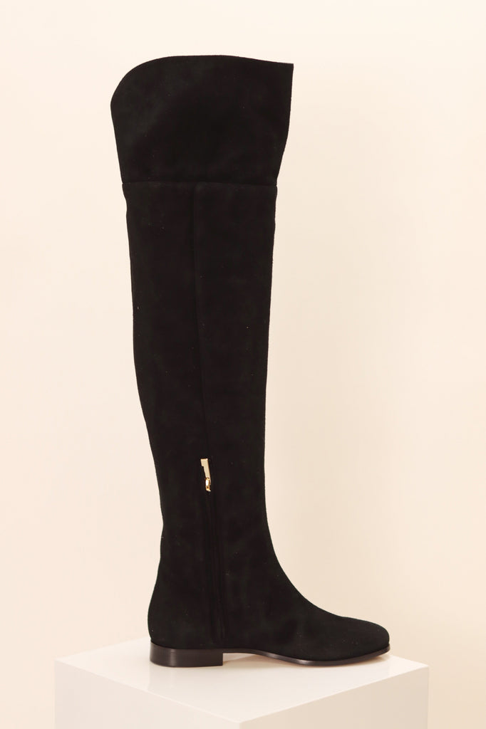 JIMMY CHOO Mitty suede over-the-knee boots SIZE:35 - ShopShops