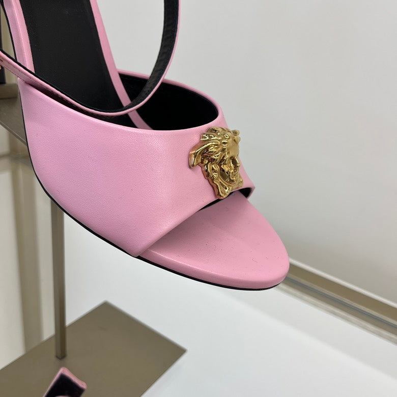 Brand New Versace Pink Heels - ShopShops