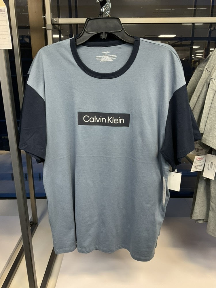 Calvin Klein - Mens - Pajama Tshirt - Blue - C1000332760000 - ShopShops
