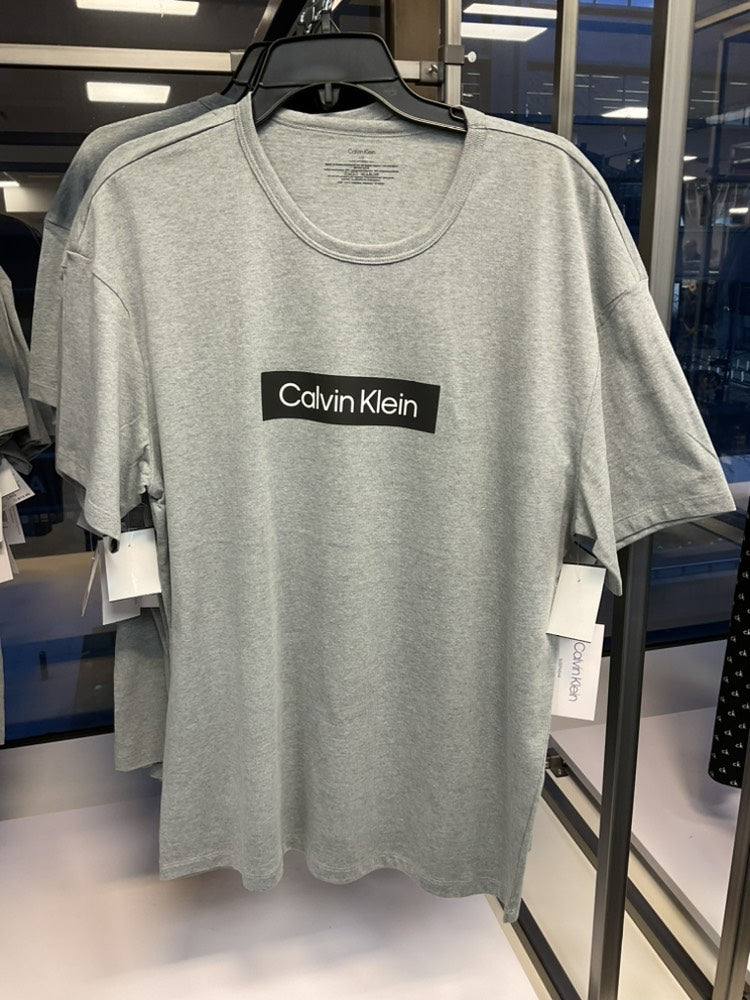 Calvin Klein - Mens - Pajama Tshirt - Grey - C1000288310000 - ShopShops