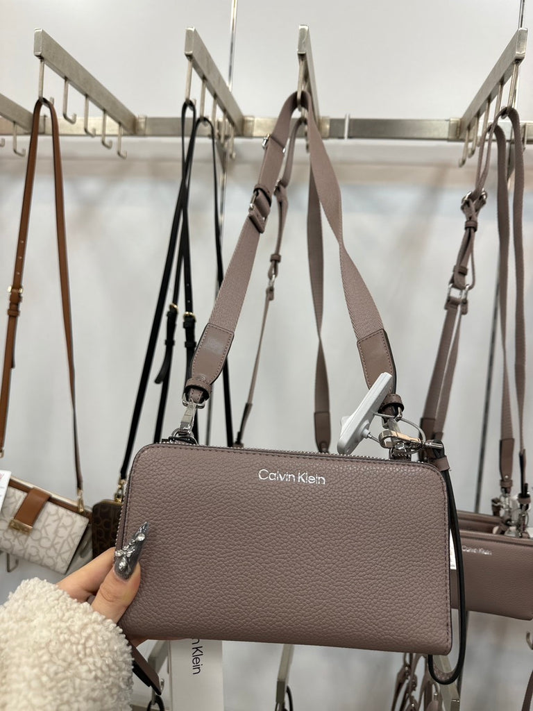 Calvin Klein - Crossbody Bag - Taupe - C10001269400001 - ShopShops