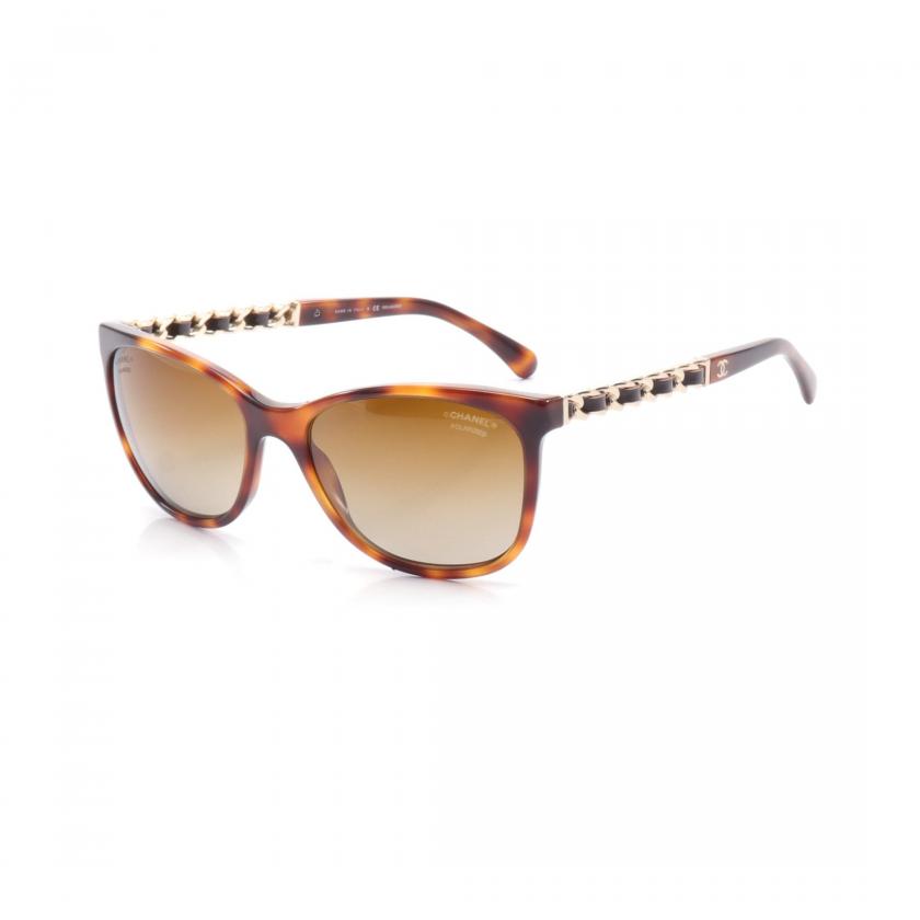 Chanel Sunglasses Brown Gold 874261 - ShopShops