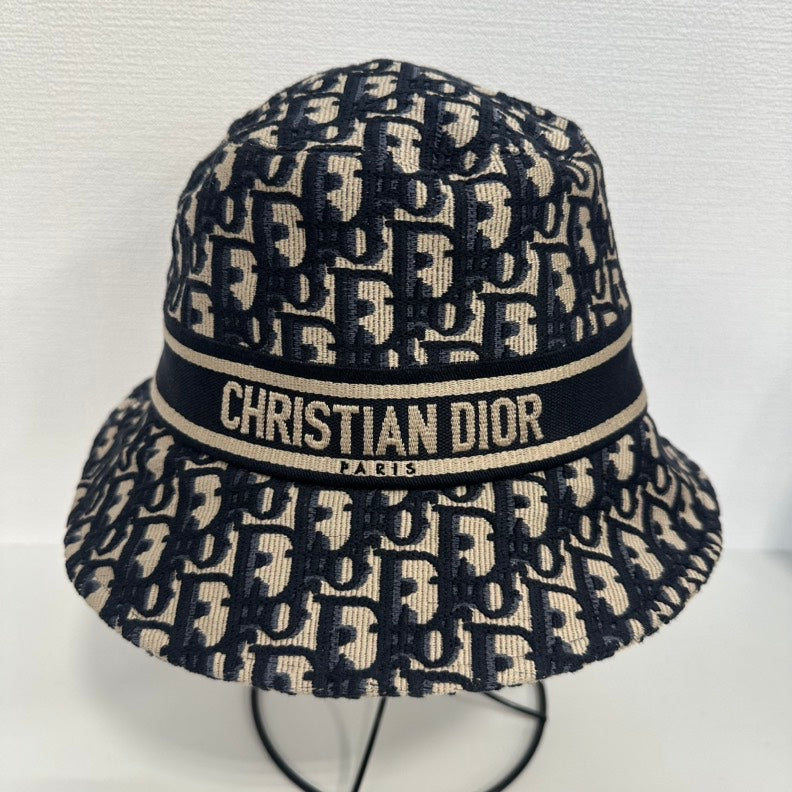 Dior Monogram Bucket Hat Size 59cm 6134 - ShopShops