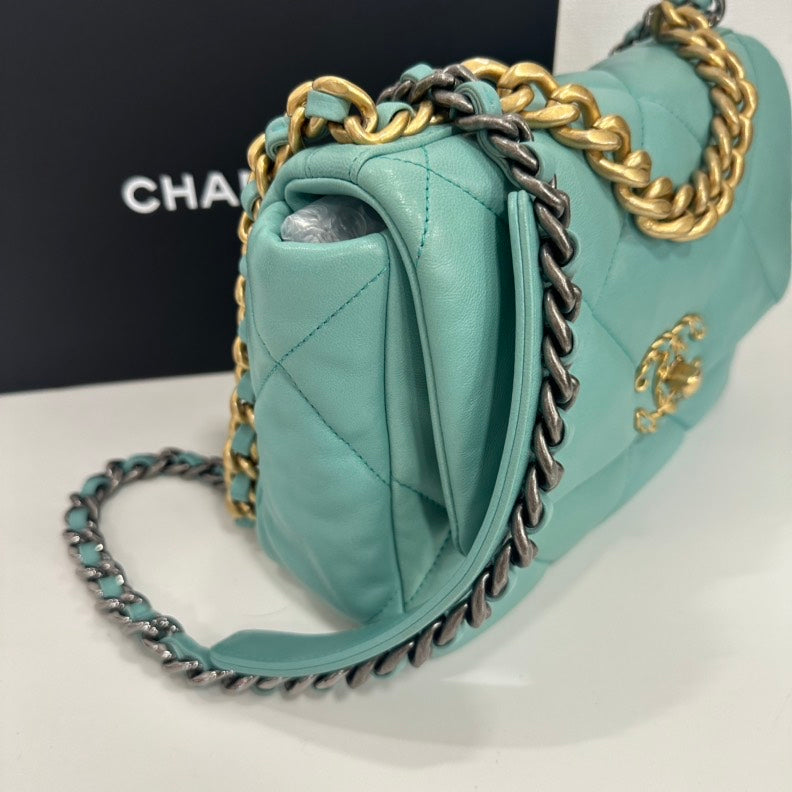 Chanel 19 Lambskin 2way Chain Bag 708-7 Full Set - ShopShops