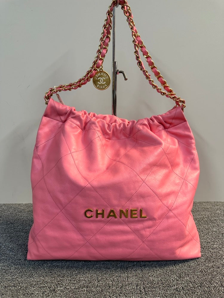 Chanel Tote Bag Pink - ShopShops
