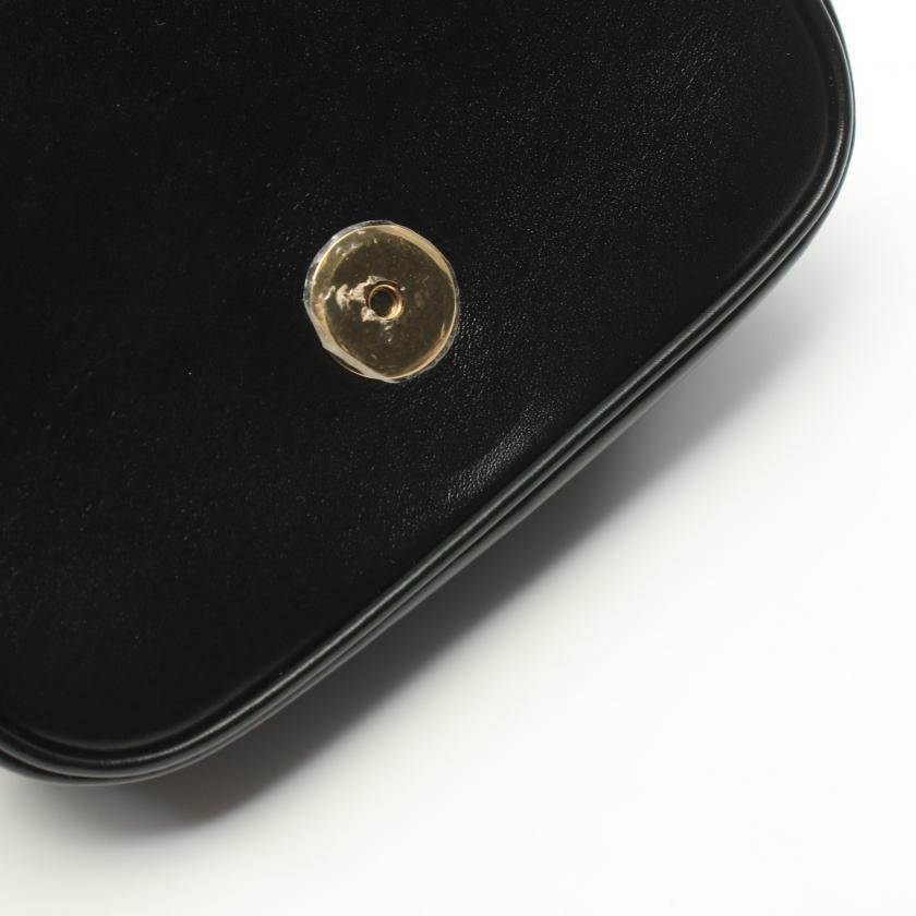 Celine Shoulder Bag Leather Black Tassel 876634 - ShopShops
