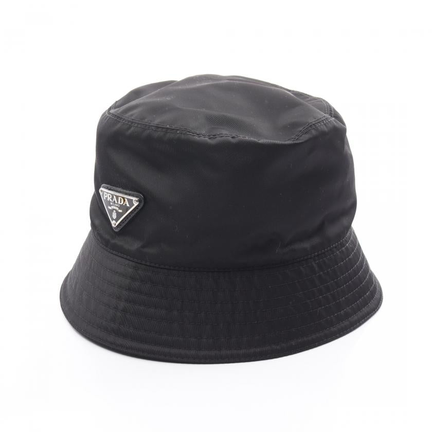 Prada Re-Nylo Bucket Hat Nylon Black 878333 - ShopShops